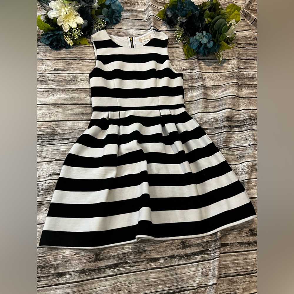 Altar’d State Black and White Mini Dress
